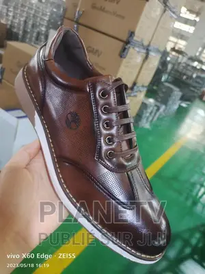 Chaussures en Cuir Pour Homme