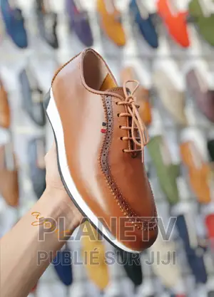 Photo - Chaussures en Cuir Pour Homme