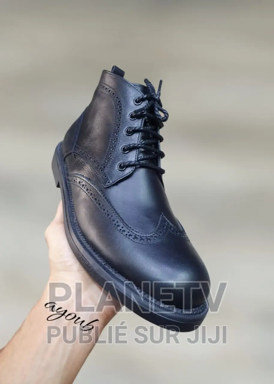 Chaussures en Cuir Pour Homme