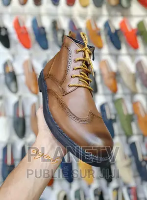 Chaussures en Cuir Pour Homme