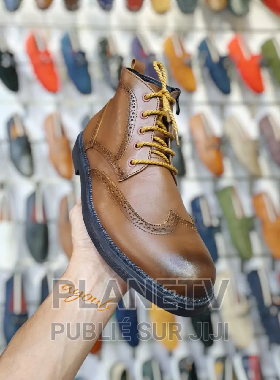 Chaussures en Cuir Pour Homme