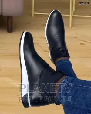 Photo - Chaussures Pour Homme en Cuir