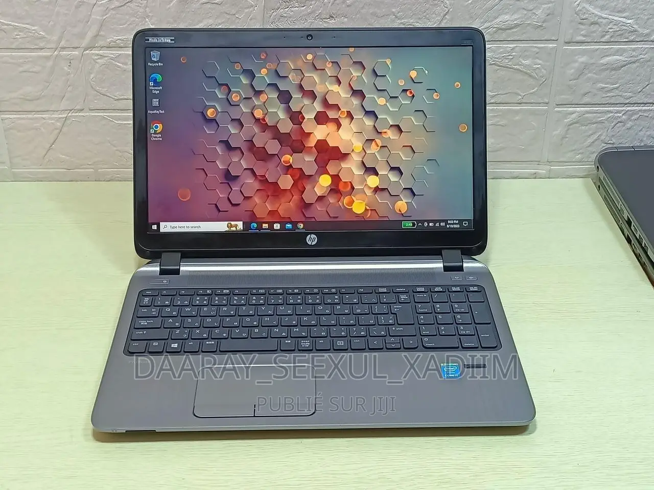 Ordinateur Portable HP ProBook 450 G2 8GB Intel Core I3 SSD 256GB