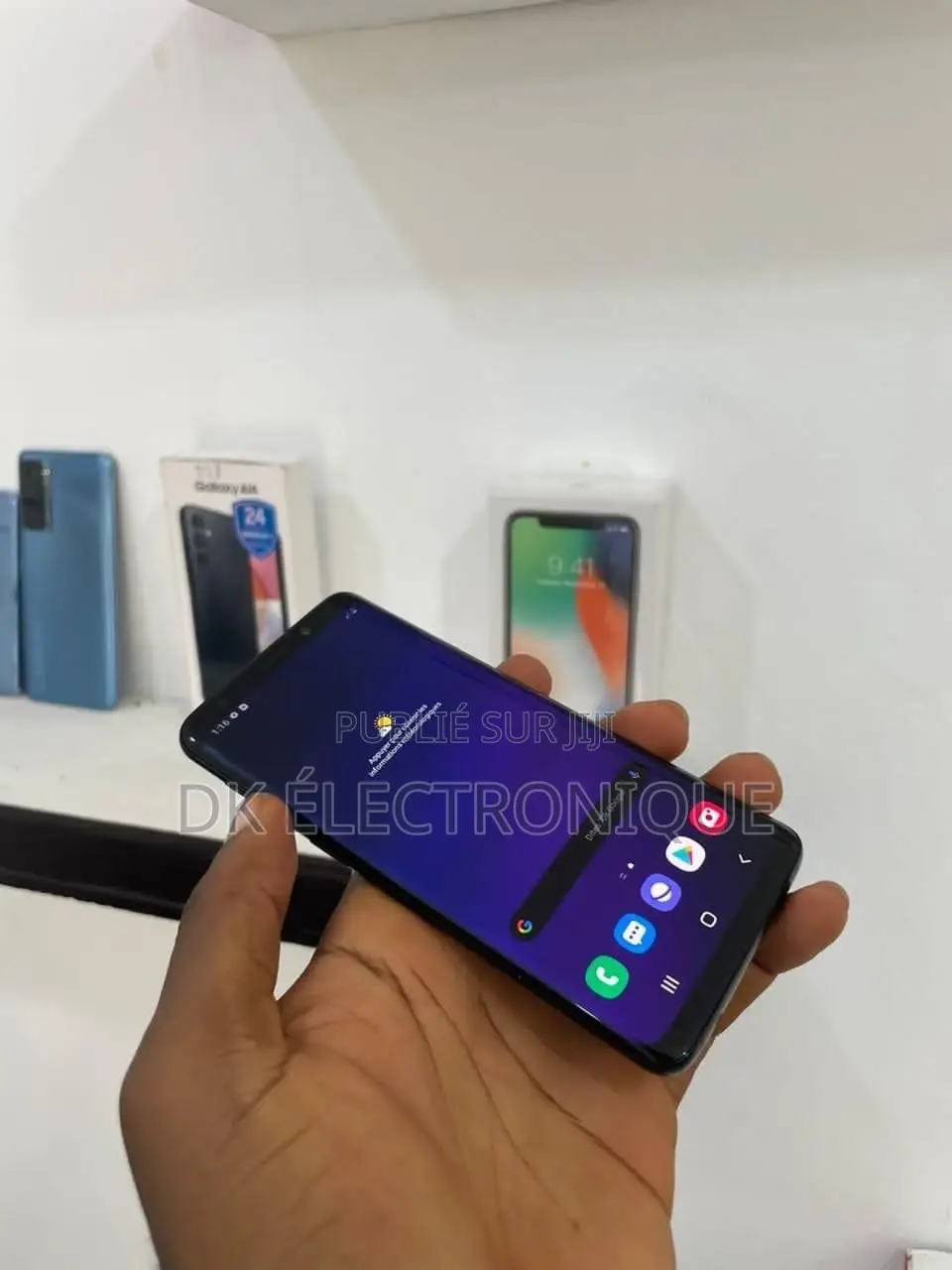 New Samsung Galaxy S9 64 GB Noir