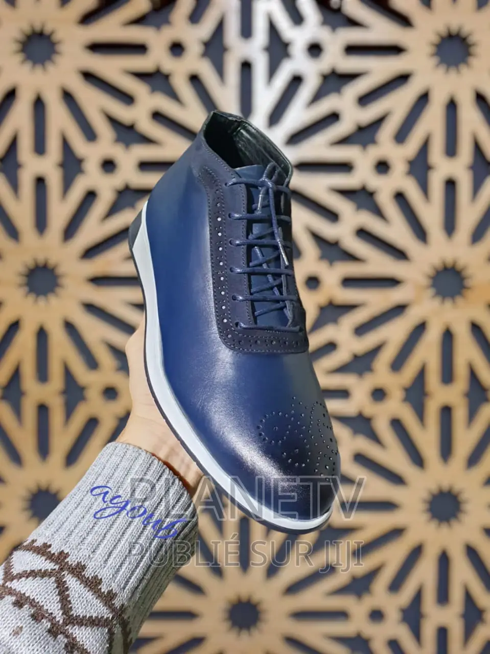 Chaussures en Cuir Pour Hommes