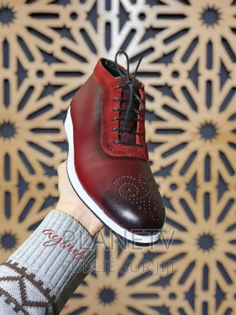 Chaussures en Cuir Pour Hommes