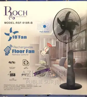 Ventilateur Rechargeable 18"