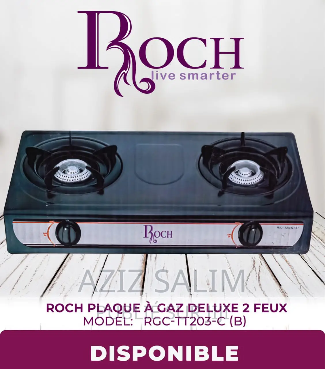 Gazinière Inox 2 Et 3 Feux