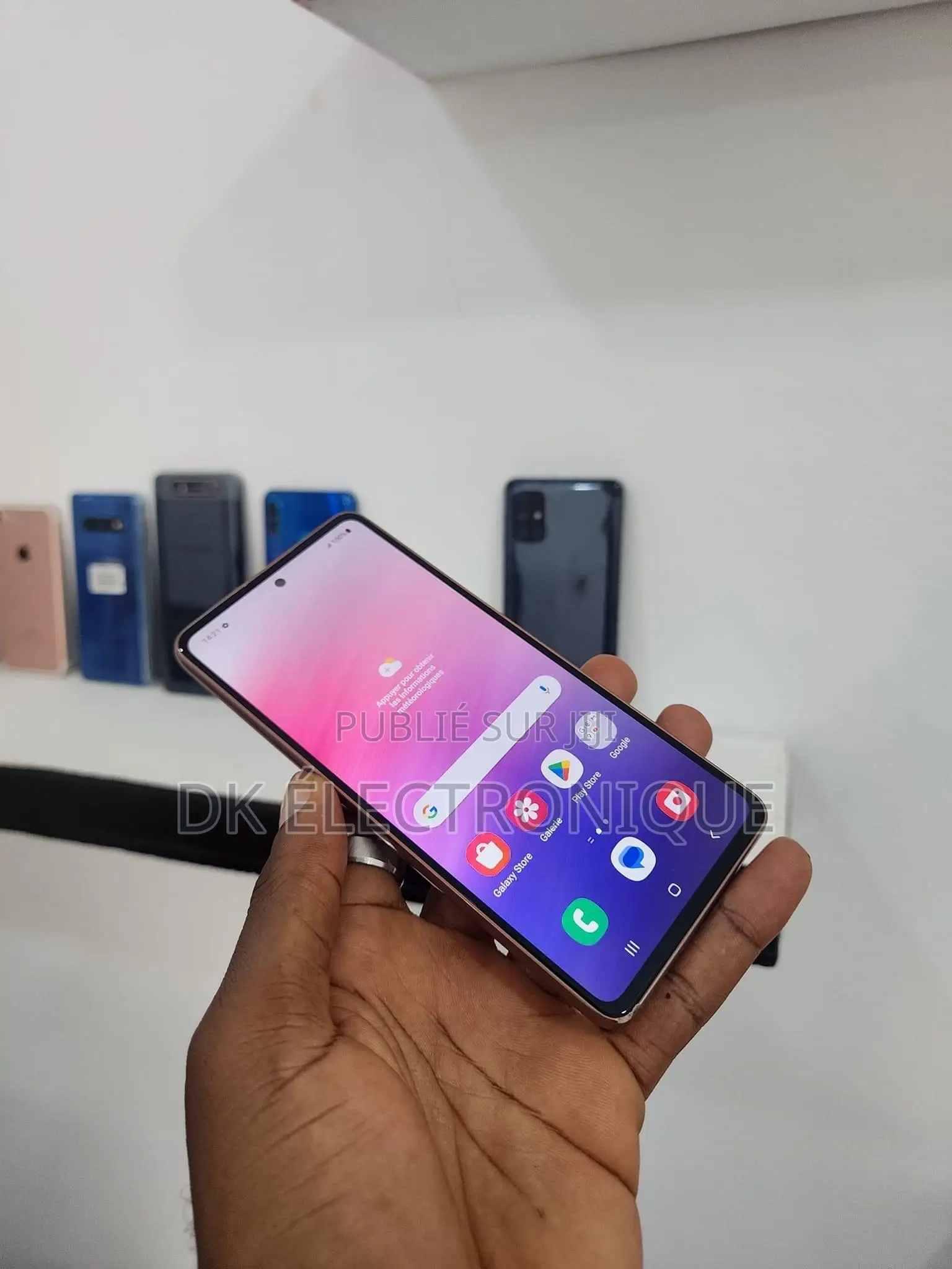 New Samsung Galaxy A53 5G 128 GB Doré