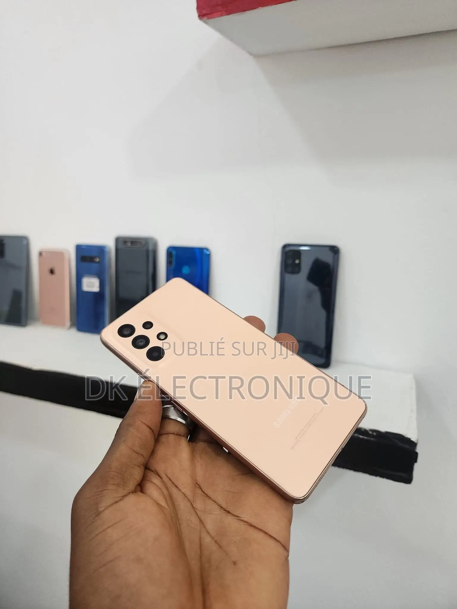 New Samsung Galaxy A53 5G 128 GB Doré