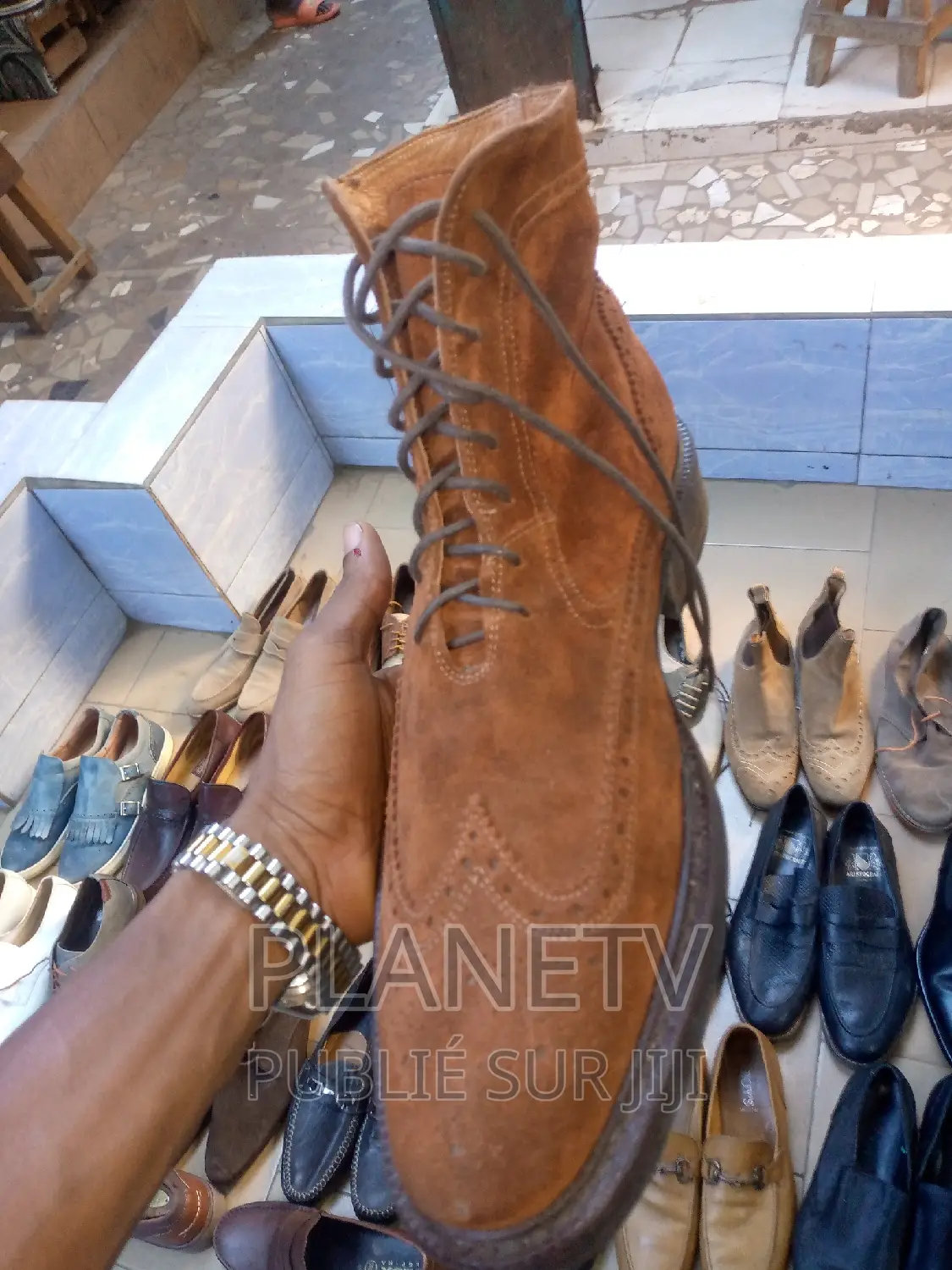 Chaussures en Dinde Cuir