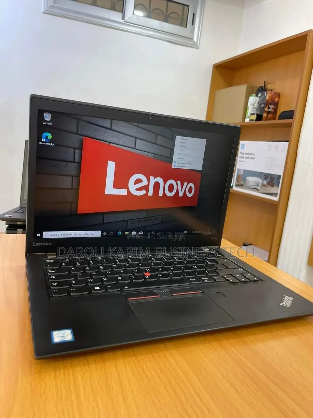 Ordinateur Portable Lenovo ThinkPad T470s 12GB Intel Core I5 SSD 256GB
