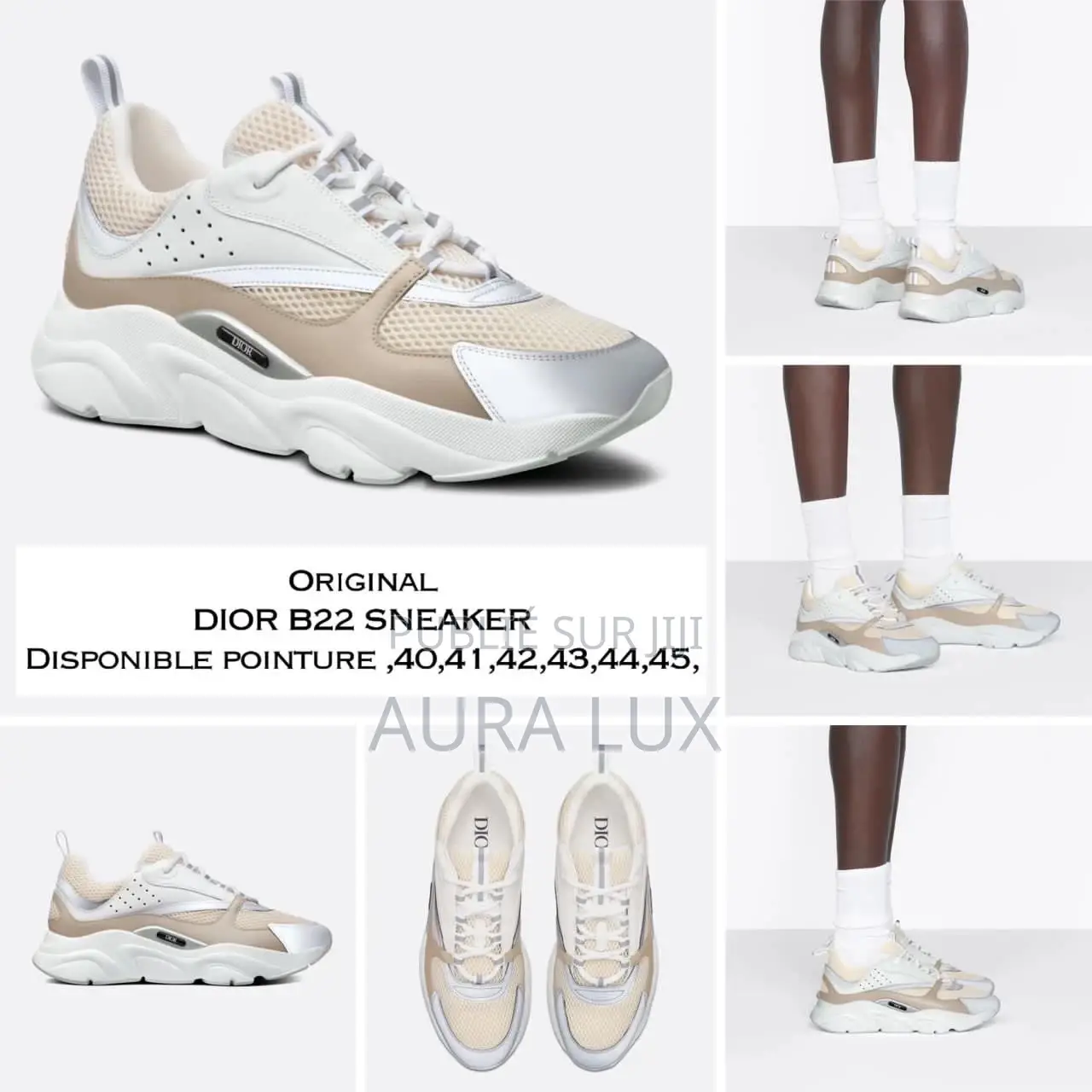 Original Christian Dior B22 Sneakers
