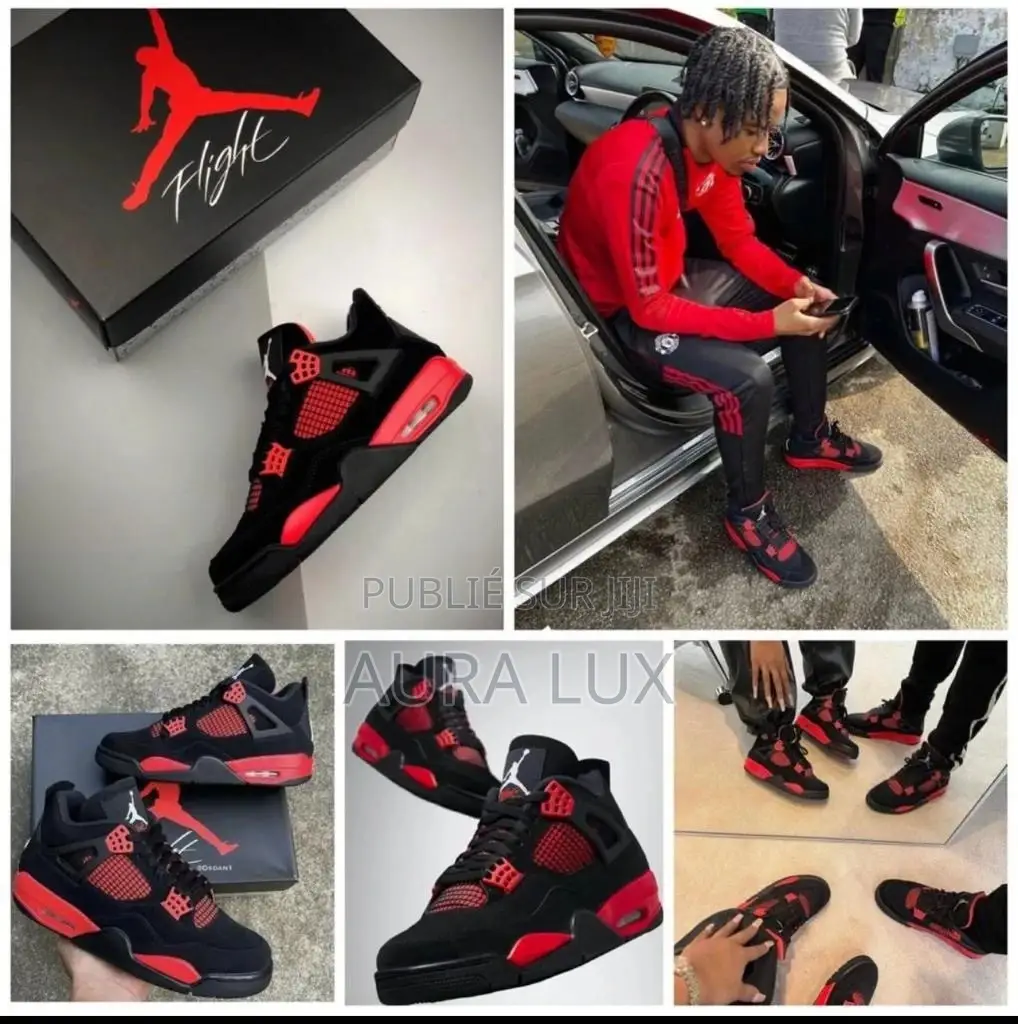 Original Jordan Air 4 Rétro Unisexe Disponible