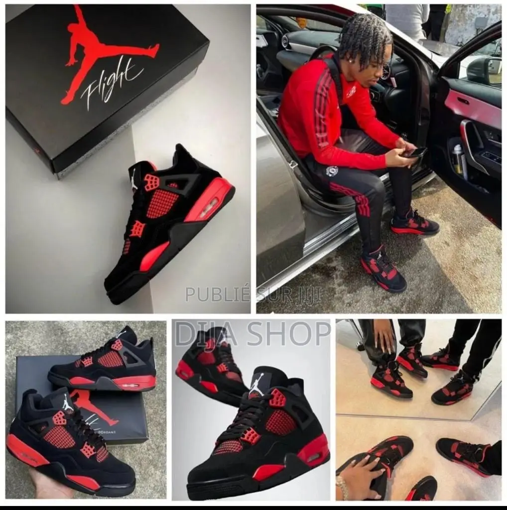 Original Jordan Air 4 Rétro Unisexe Disponible