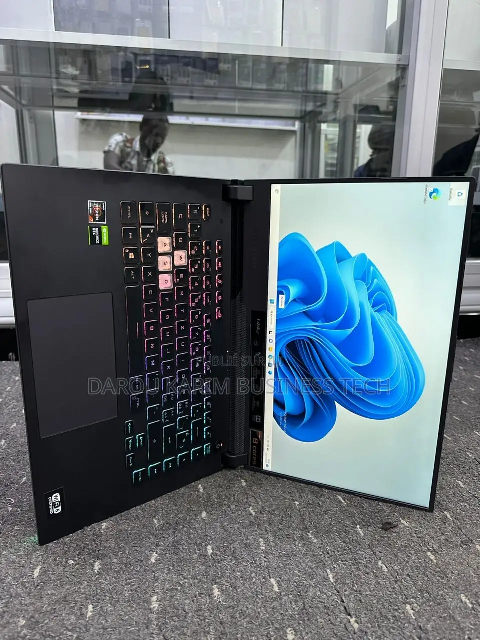 New Asus ROG Strix G15 G512 16GB Intel Core I7 HDD+SSD 512GB