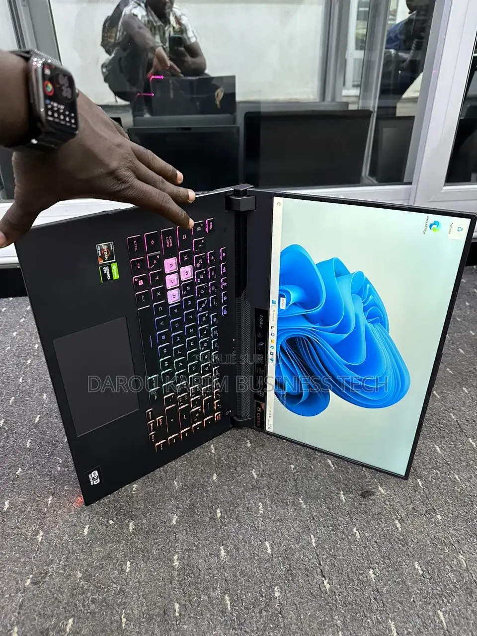 New Asus ROG Strix G15 G512 16GB Intel Core I7 HDD+SSD 512GB