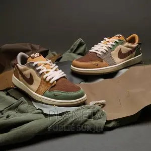 Photo - Aire Jordan One Low Og Zion Williamson Voodoo Disponible