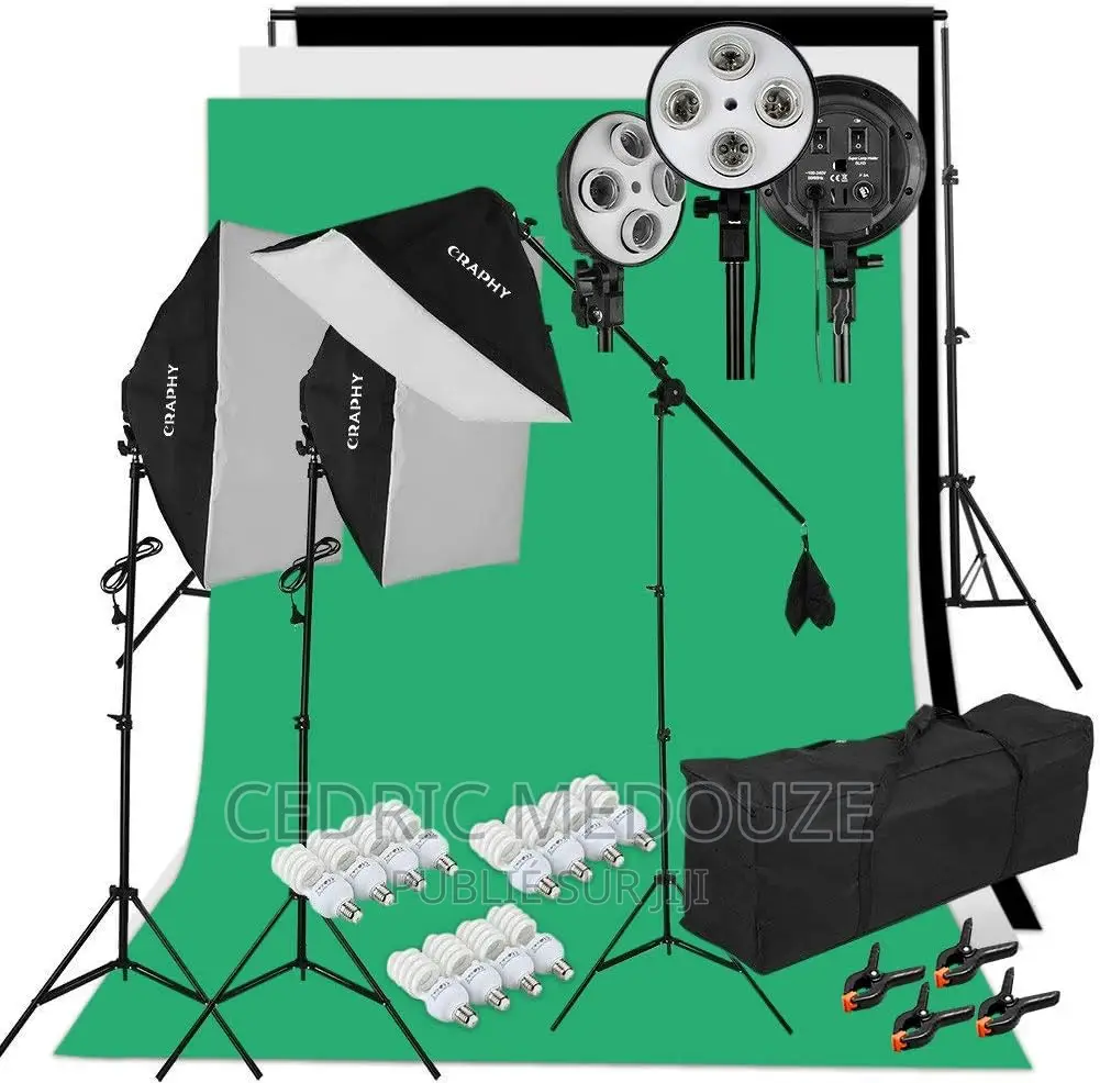 Kit Éclairage Studio Photo Et Vidéos