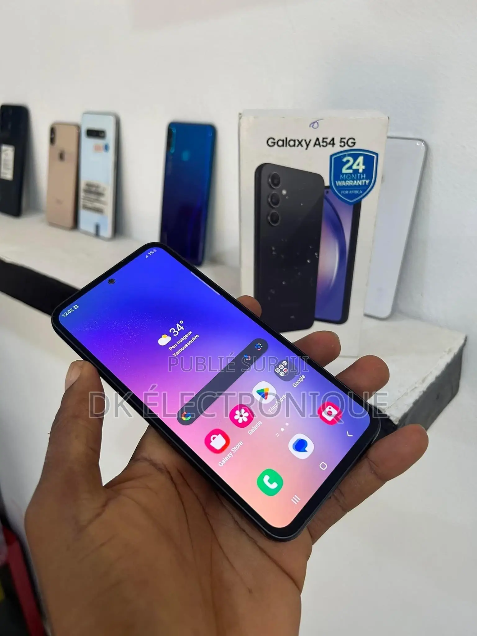 Samsung Galaxy A54 256 GB Noir