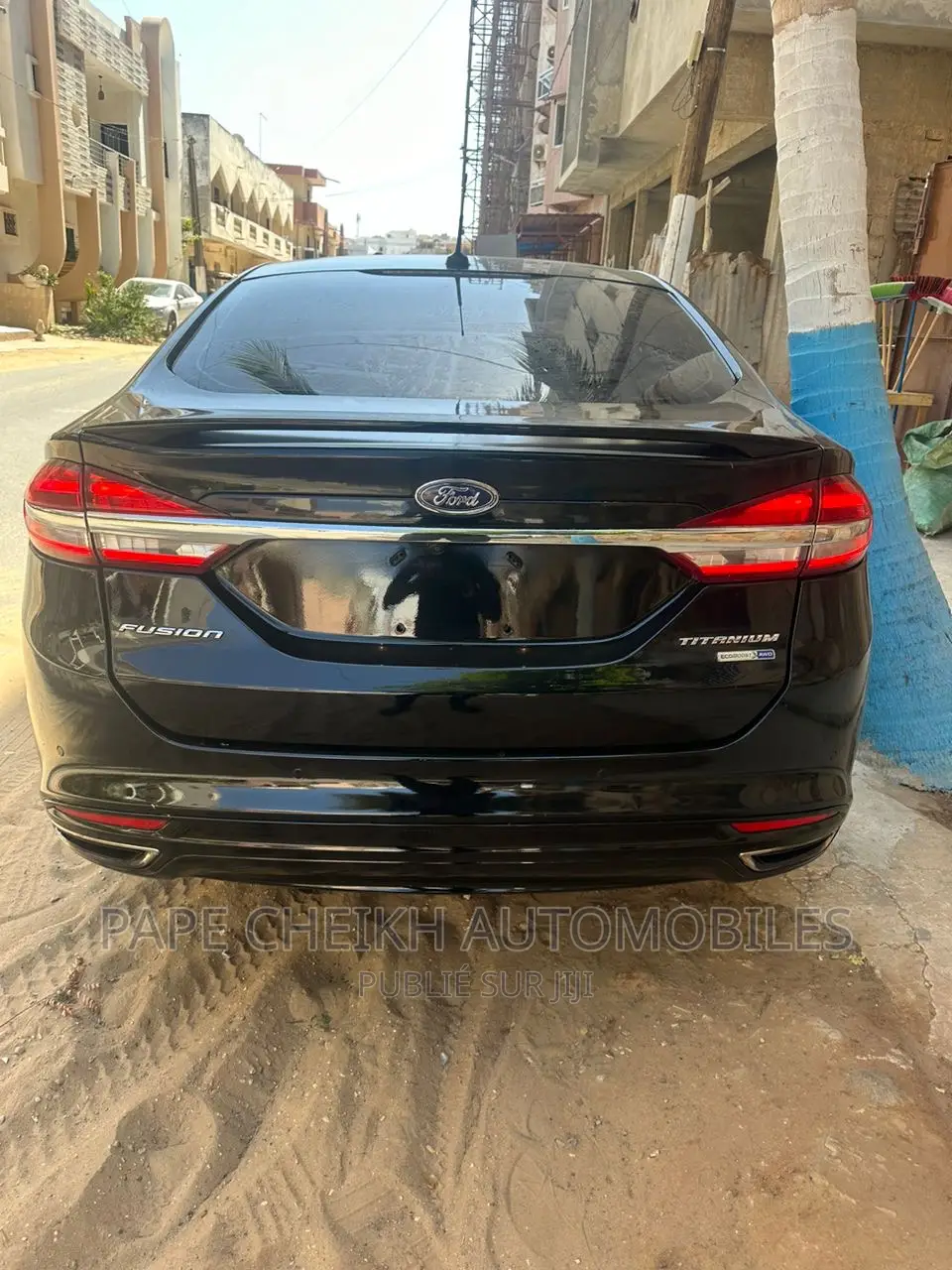 Ford Fusion Titanium AWD 2017 Noir