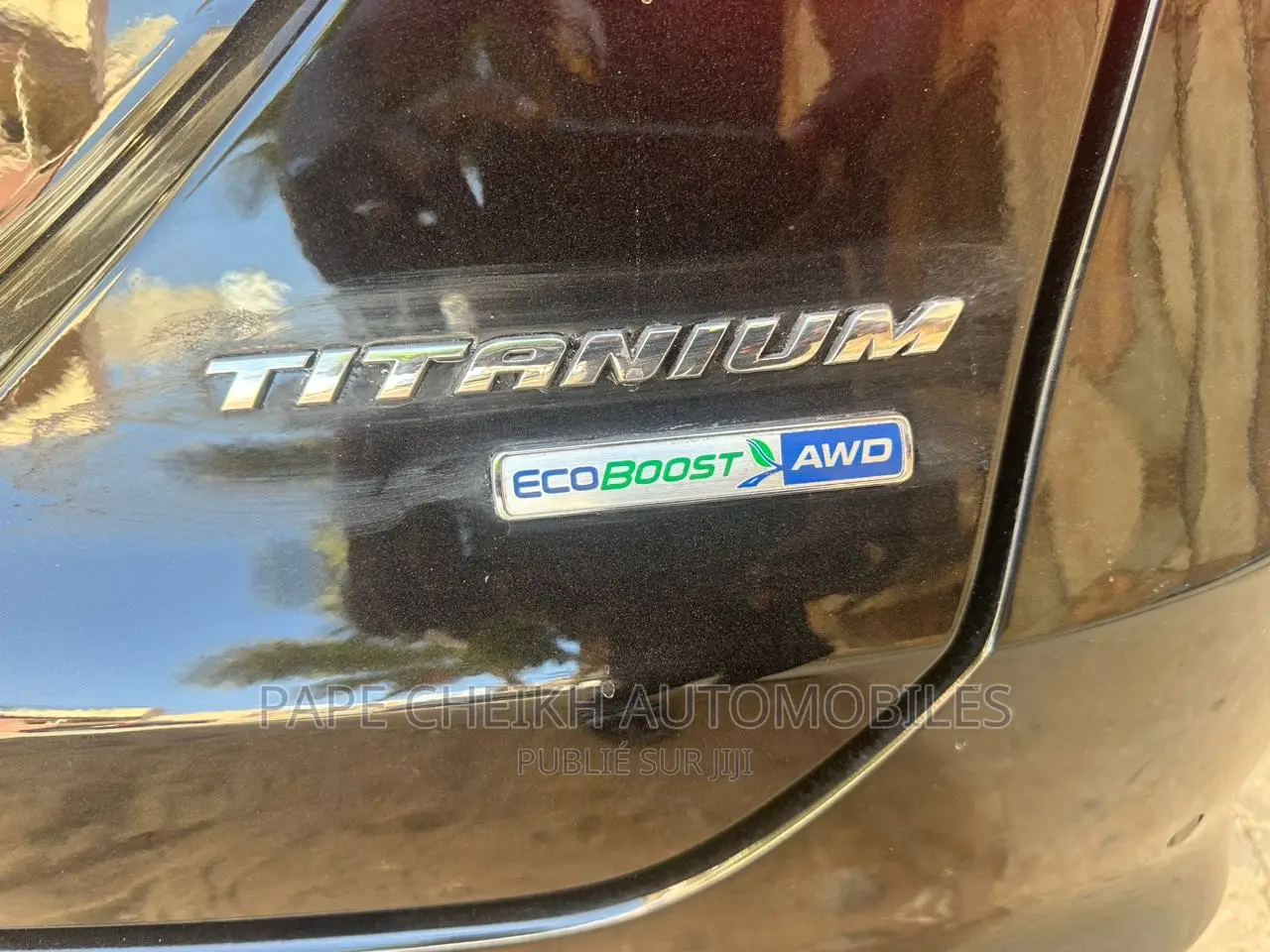 Ford Fusion Titanium AWD 2017 Noir