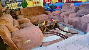 Salon en Velour Marron