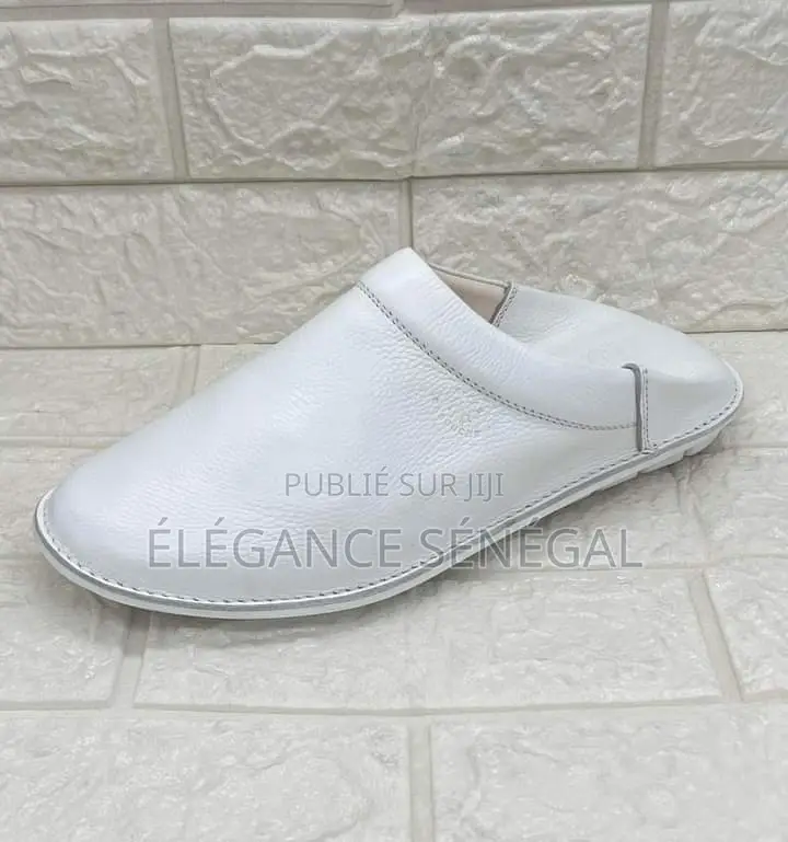 Babouche Royale Marocaine Orthopédique 100% Cuir Pour Homme