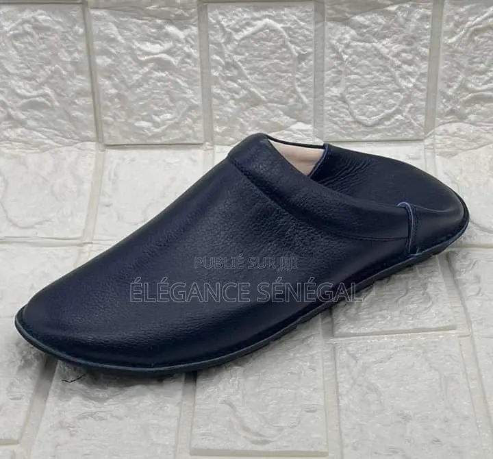 Babouche Royale Marocaine Orthopédique 100% Cuir Pour Homme