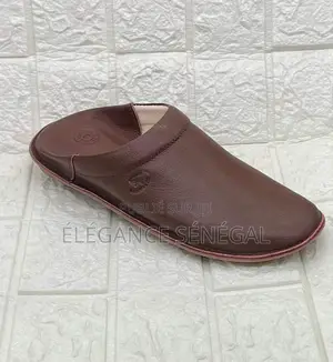 Babouche Royale Marocaine Orthopédique 100% Cuir Pour Homme