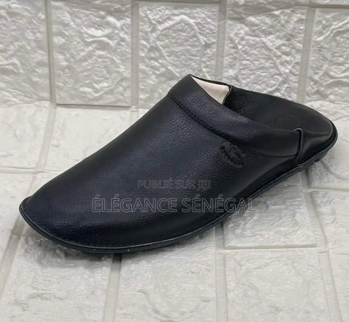 Babouche Royale Marocaine Orthopédique 100% Cuir Pour Homme