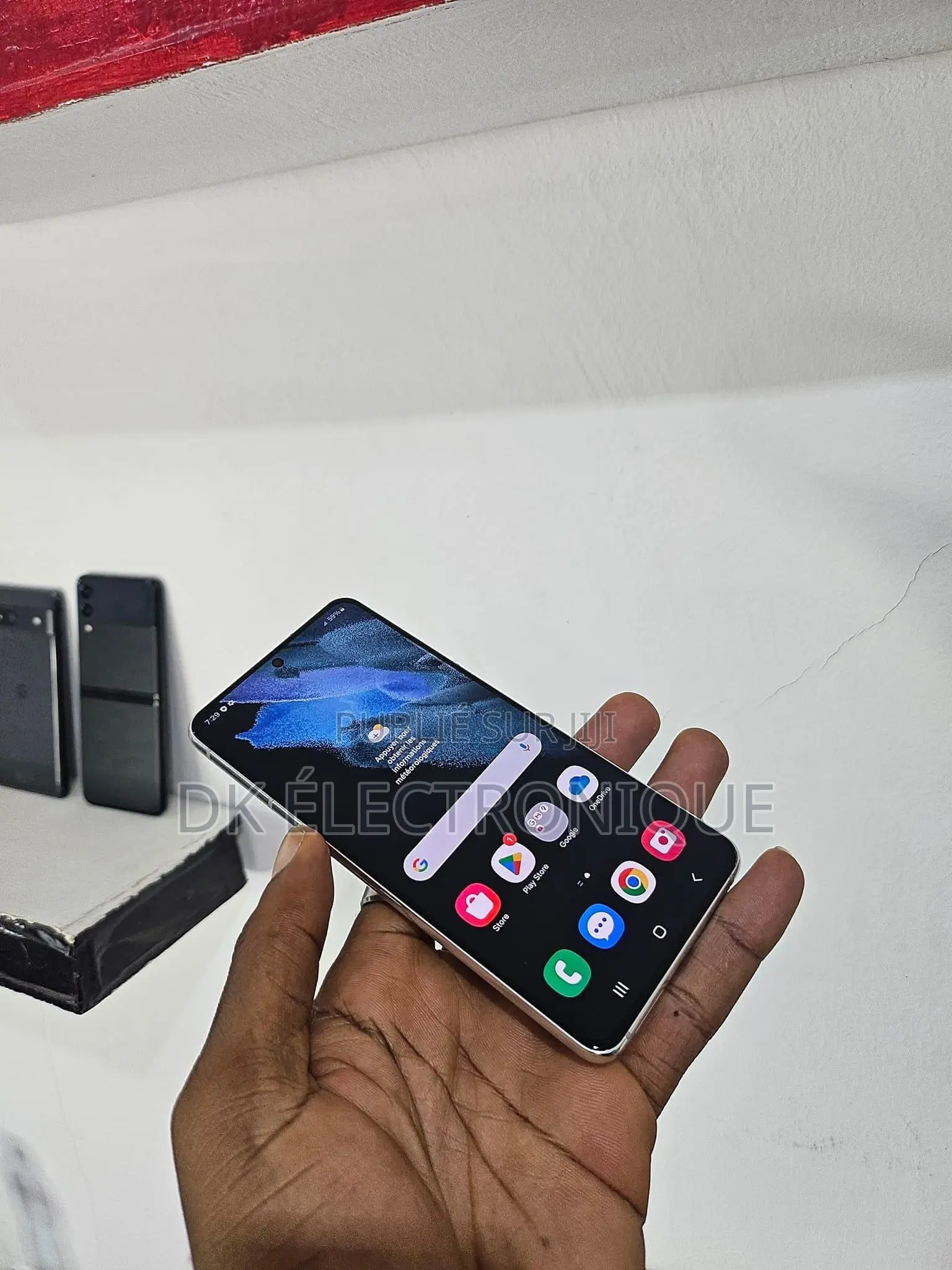 Samsung Galaxy S21 5G 128 GB Blanc