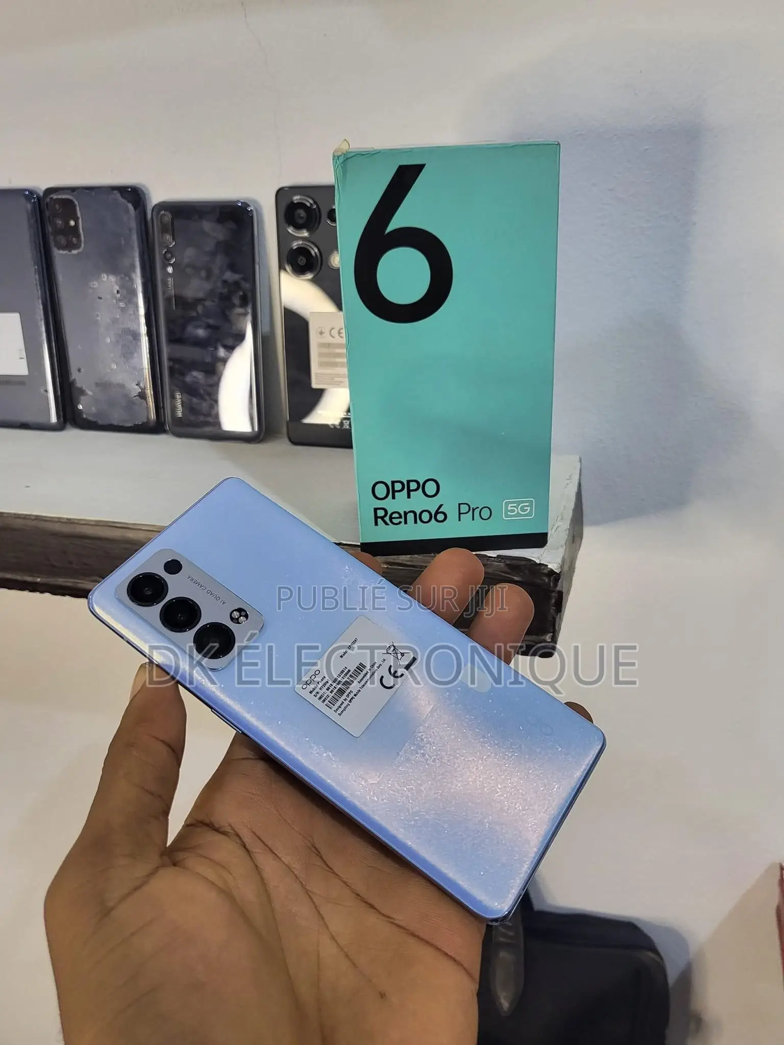 Oppo Reno6 Pro 5G 12 GB Bleu