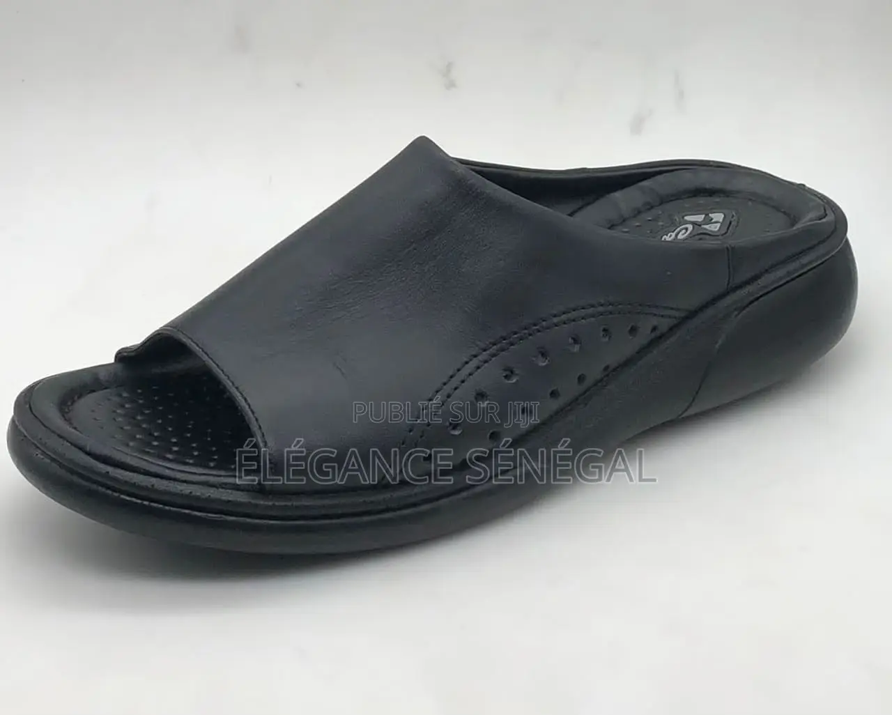 Sandale Cuir Orthopédique Pour Homme