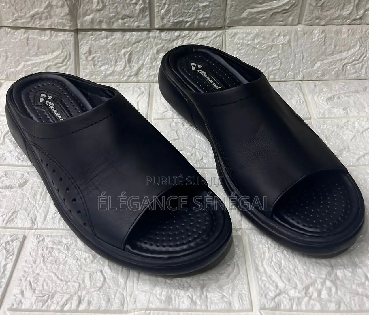 Sandale Cuir Orthopédique Pour Homme