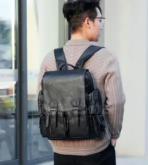 Photo - Sac À Dos en Cuir