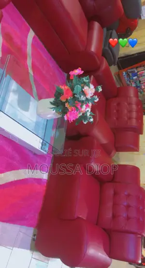 Salon en Semicuire Disponible Sur Commande