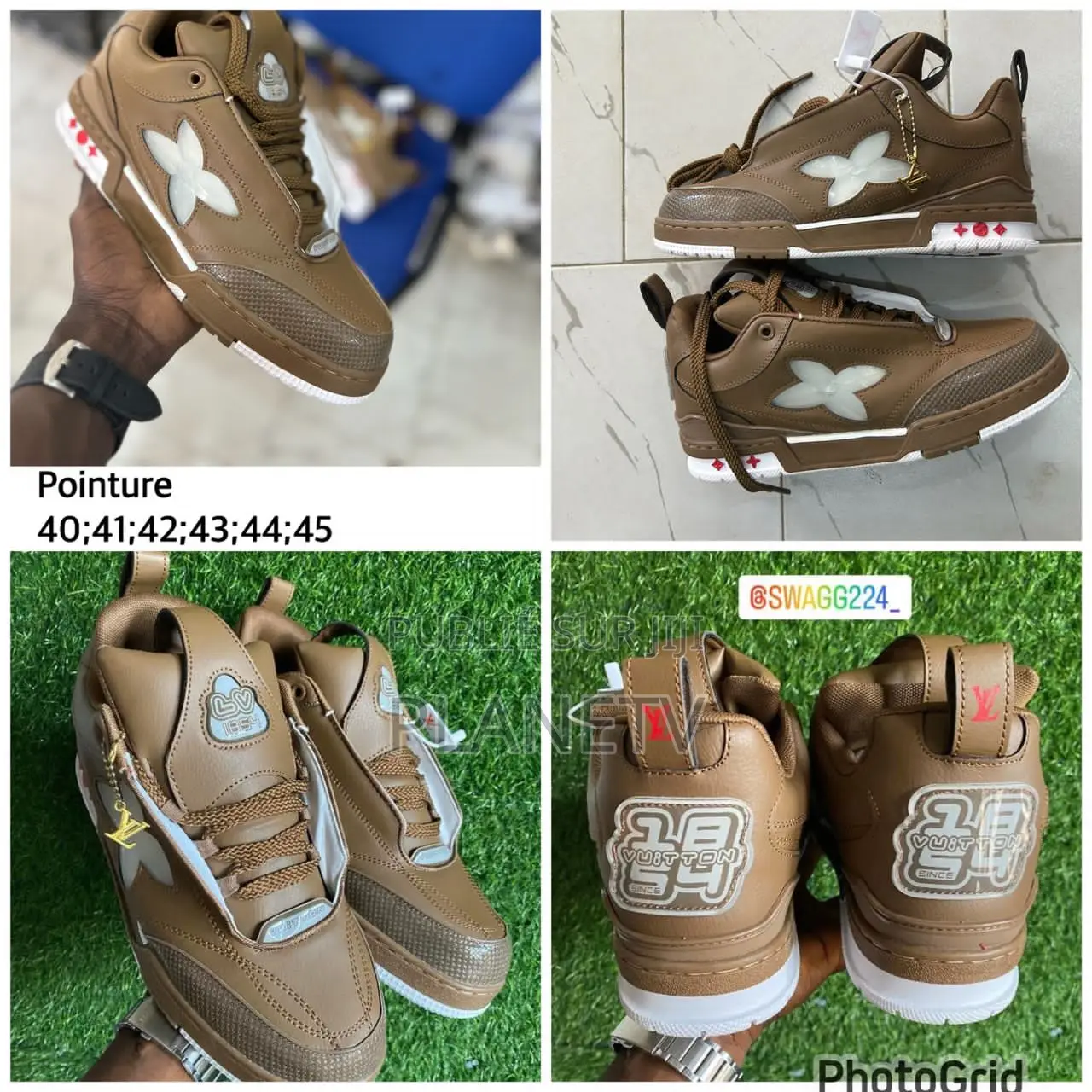 Chaussures Louis Vuitton Original Disponible NVS