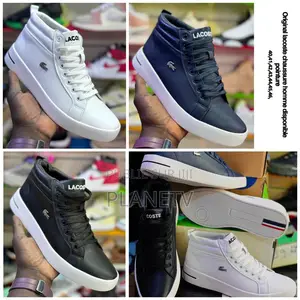 Lacoste Montante Original En Cuir Disponible TDS