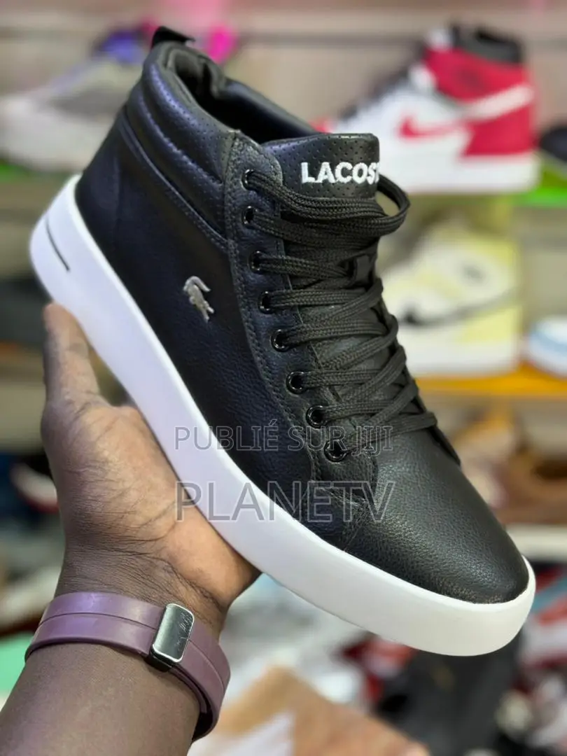 Lacoste Montante Original En Cuir Disponible TDS