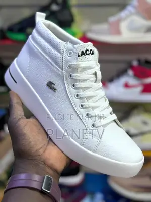 Photo - Lacoste Montante Original En Cuir Disponible TDS