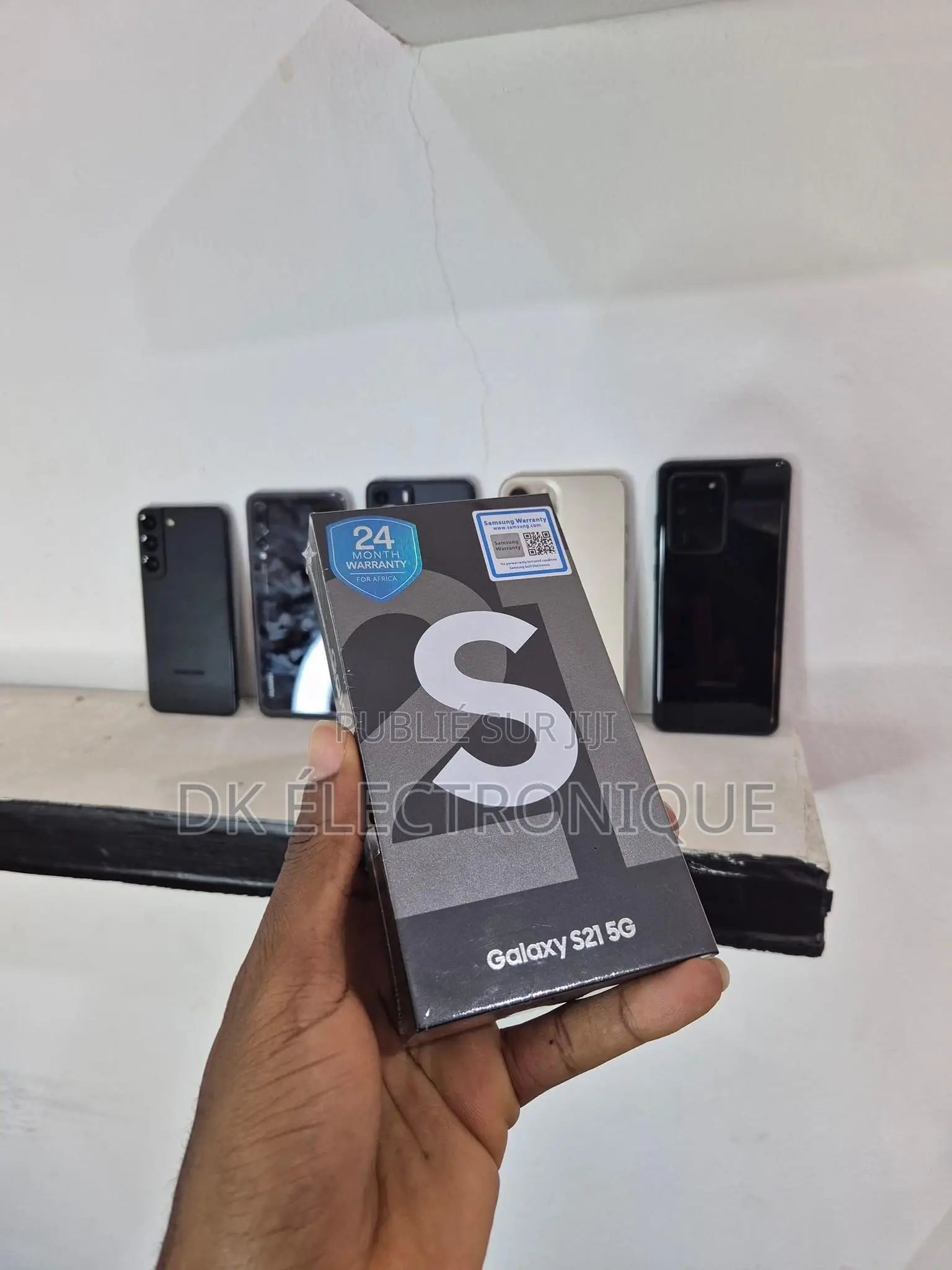 New Samsung Galaxy S21 5G 128 GB Noir