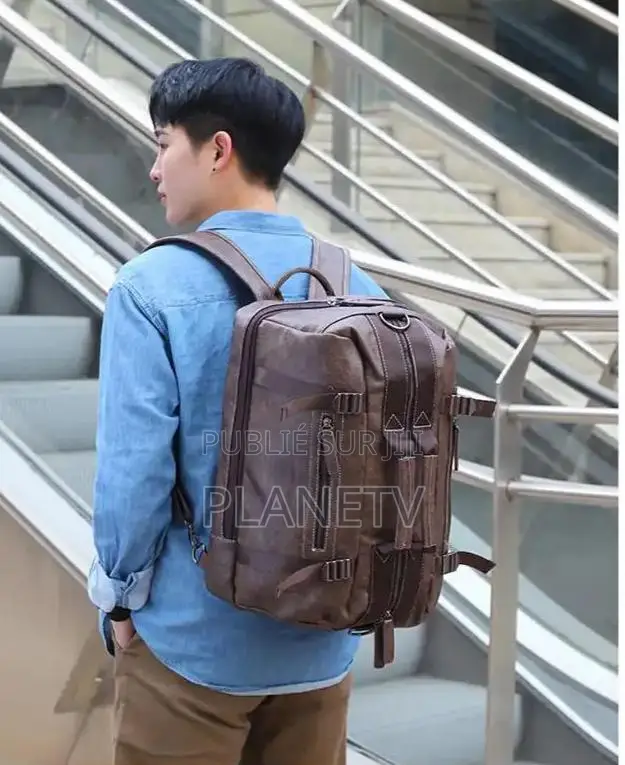 Sacs À Dos en Cuir Original en Promotion Disponible Nf