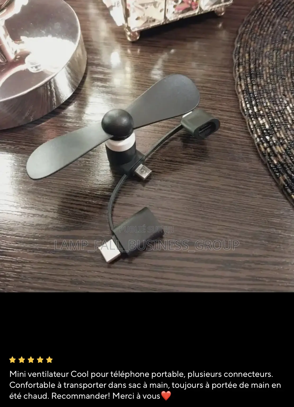 Mini Ventilateur Pour Téléphone