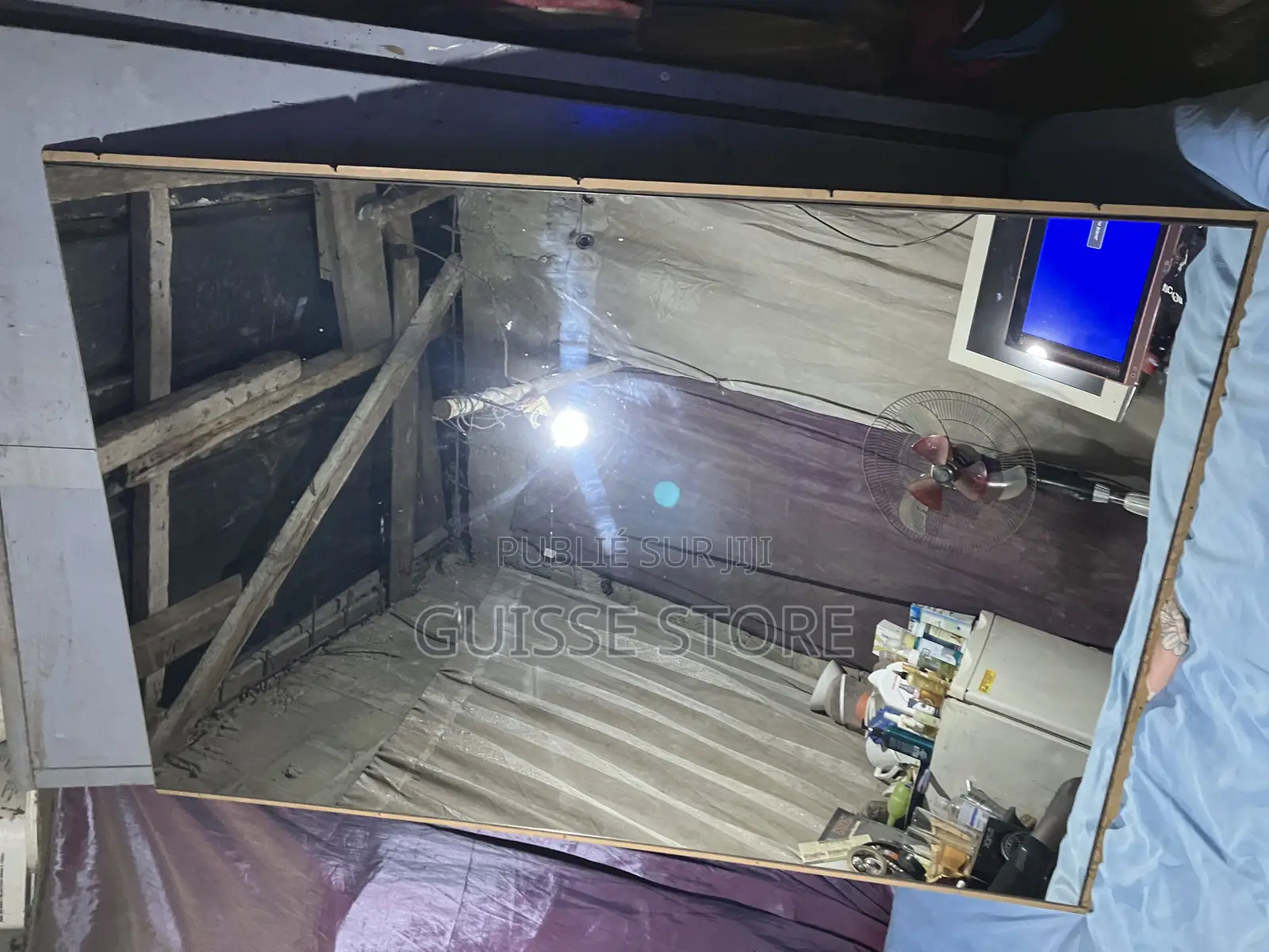 Miroir Largeur 1 Mètre Longueur 1 M49