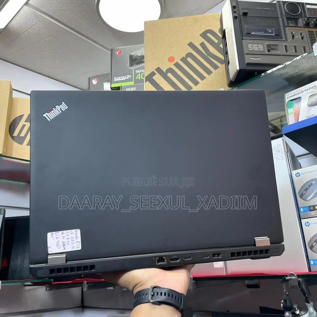 Ordinateur Portable Lenovo ThinkPad P52 16GB Intel Core I7 SSD 512GB
