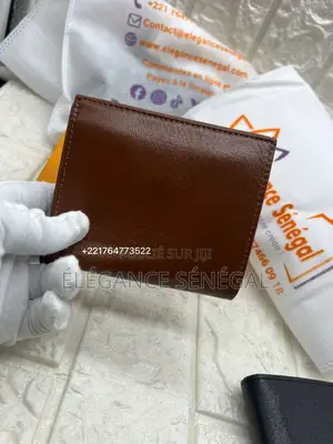 Portefeuille 100% Cuir Véritable Pour Homme