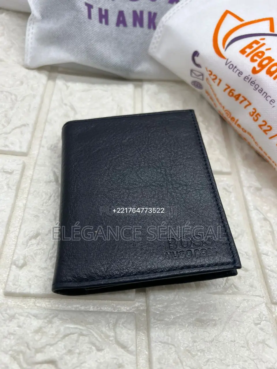 Portefeuille 100% Cuir Véritable Pour Homme