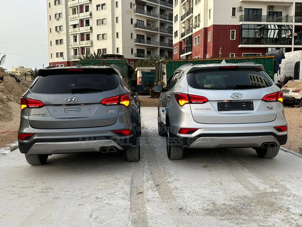 Hyundai Santa Fe 2017 Gris