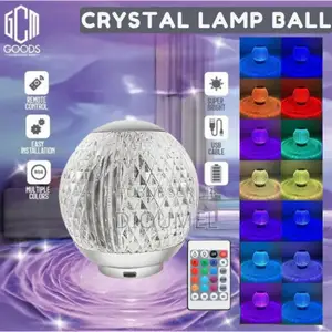 Lampe Led De CHEVET CRYSTAL